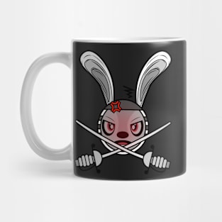 Angry Fencing Jackrabbit Engarde Mug